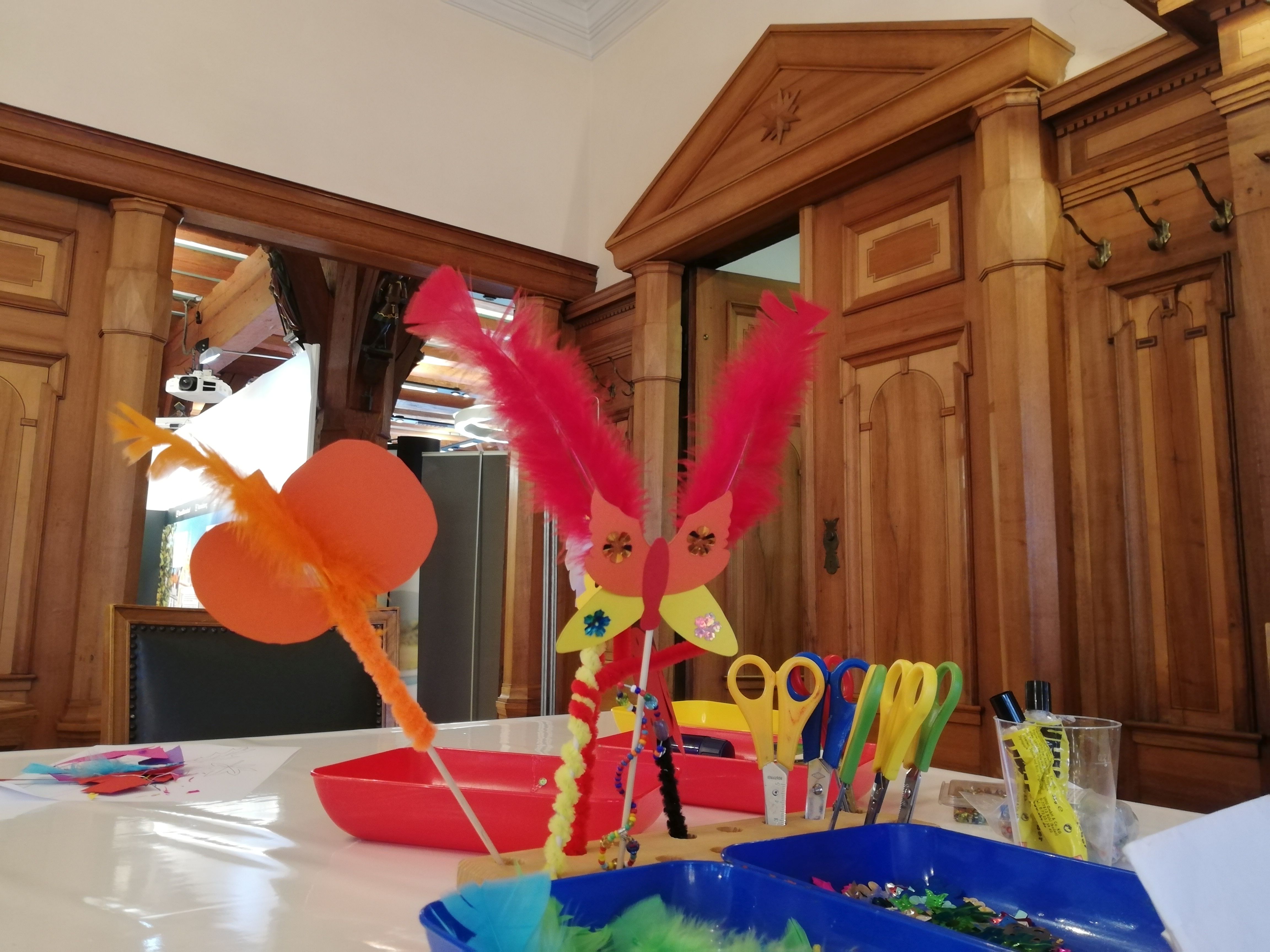 Basteltisch Altes Rathaus Esslingen